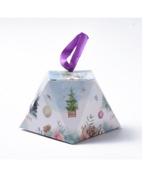 Χριστουγεννιάτικο κουτί Δώρου 8.5*8.5εκ Χριστουγεννιάτικο κουτί Δώρου 8.5*8.5εκ